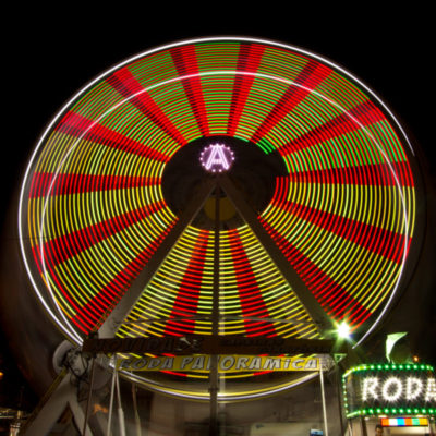 Ferris-Wheel, Christmas Fairground (Lisbon, Portugal)